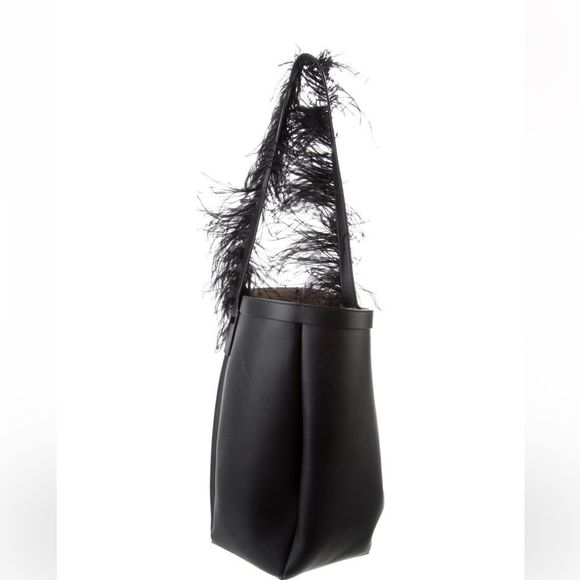 valentino by your side feather bucket bag retail $2,795 - Picture 2 of 16